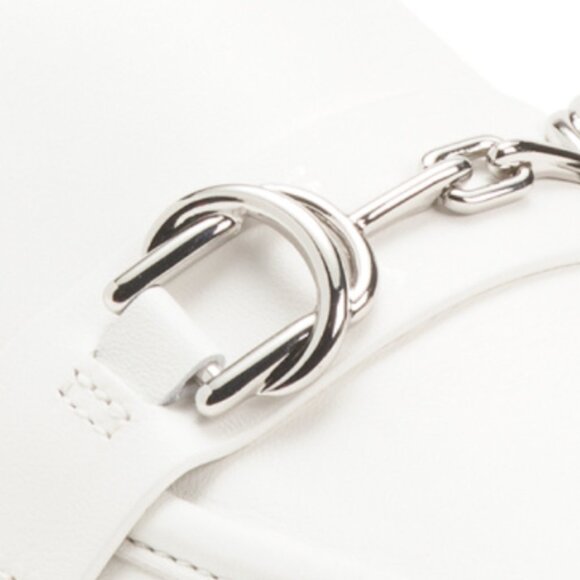 STUART WEITZMAN Leather Owen Buckle Loafers - Picture 2 of 4